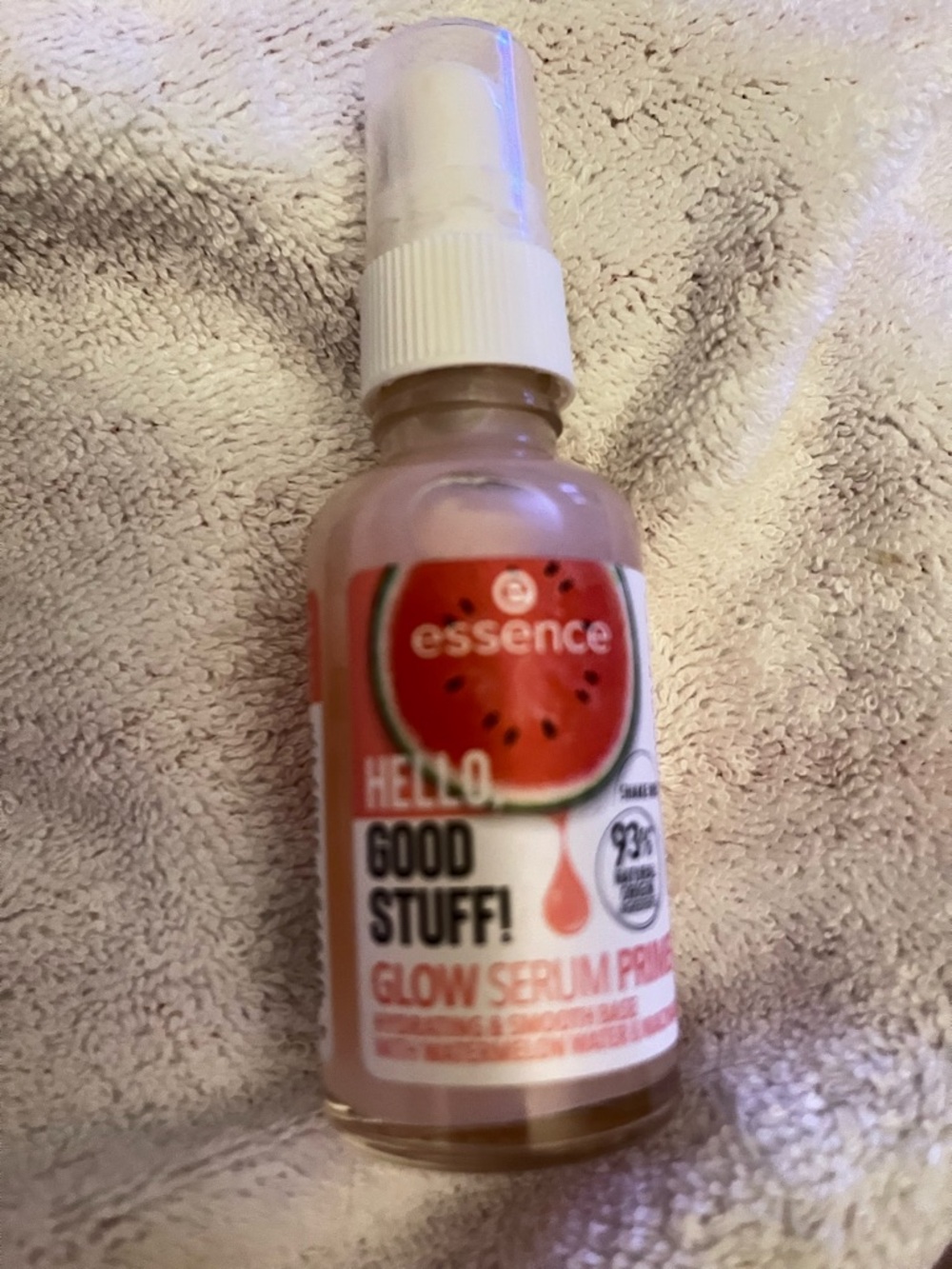essence Hello Good Stuff! Glow Serum Primer - Pink never been used